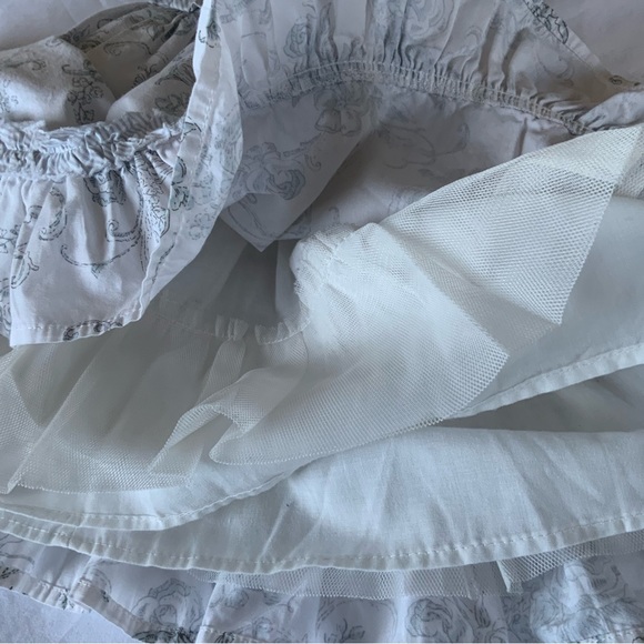 Savannah Dresses Savannah Baby Girl 6 9 Months White Floral Ruffle